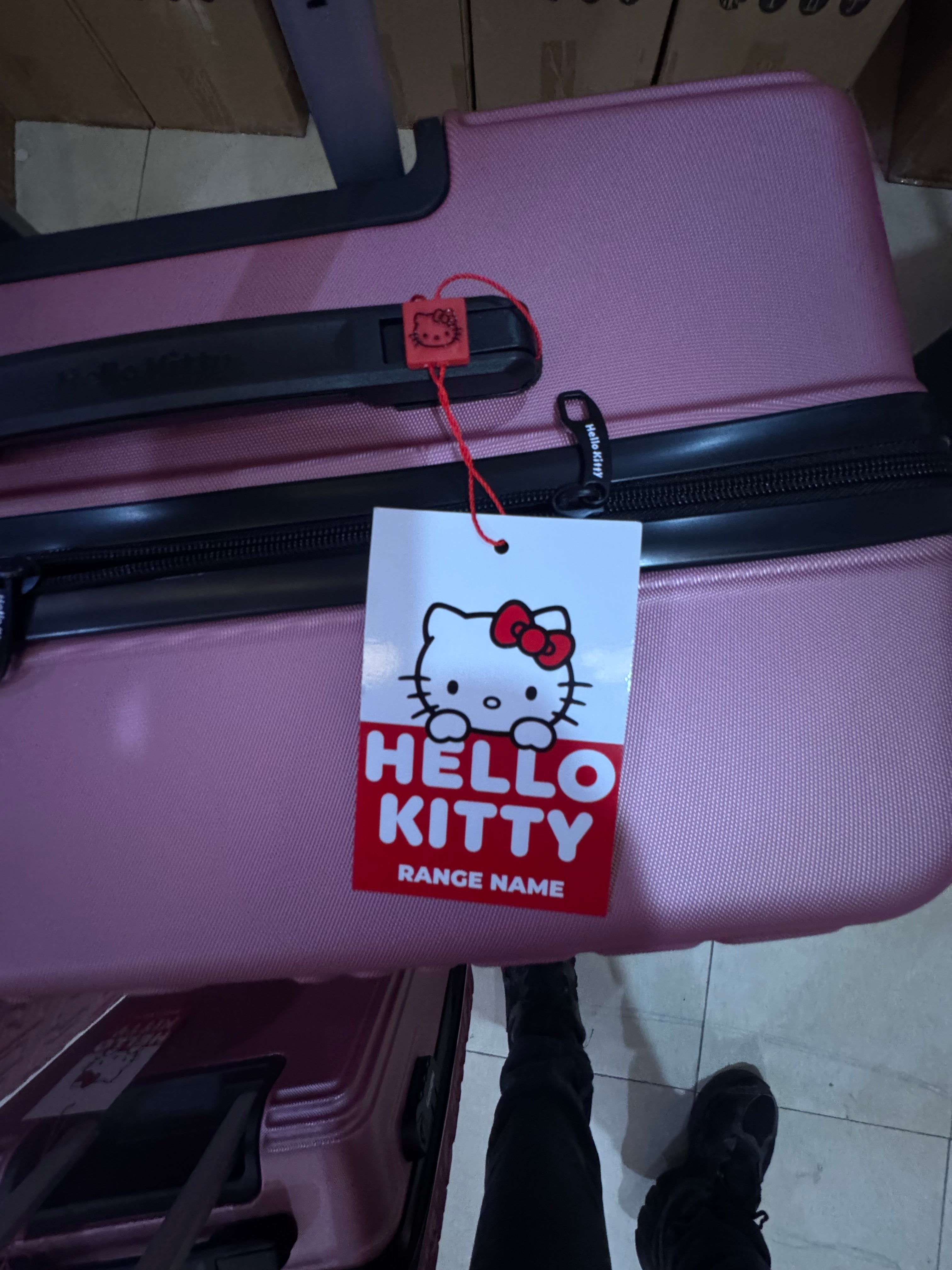 Conjunto maletas hello kitty original