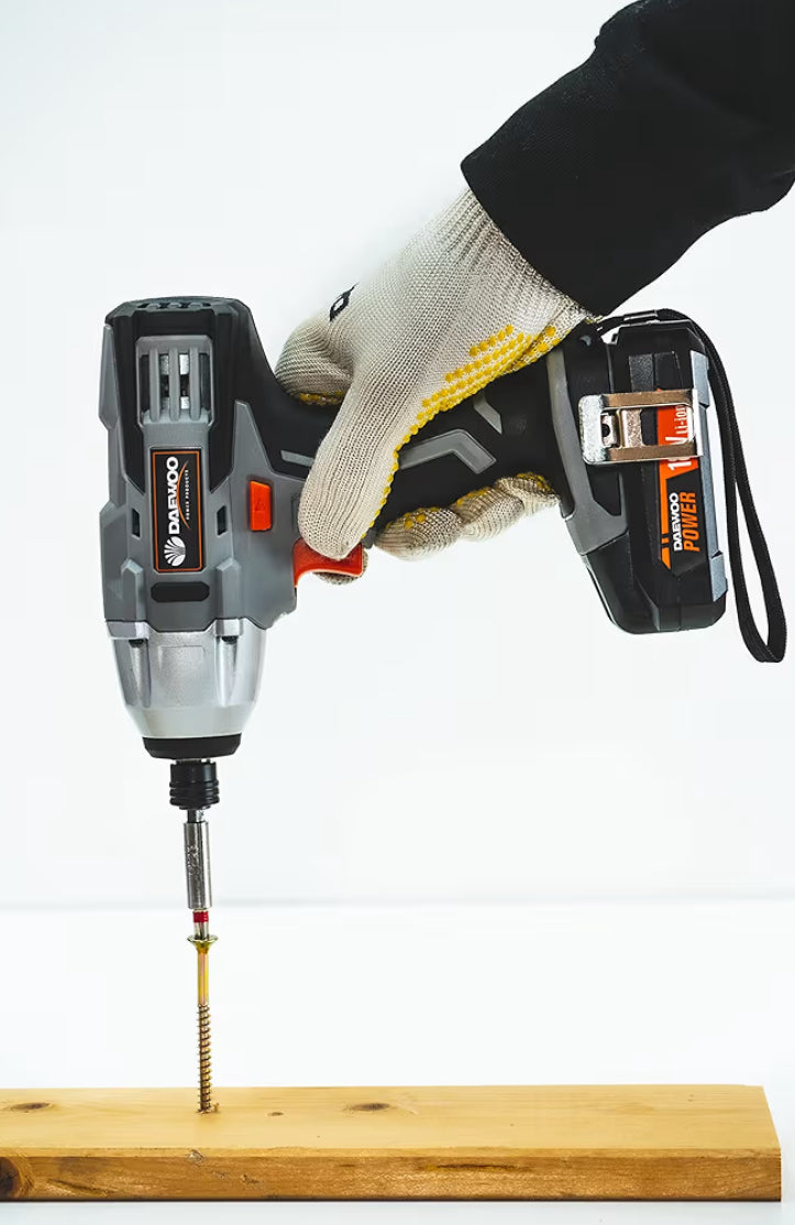 Atornillador de impacto inalámbrico (18 V, 150 Nm, luz LED