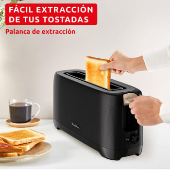 Tostadora Moulinex LS2M08 (1000W) - Diseño y Eficiencia en tu Desayuno