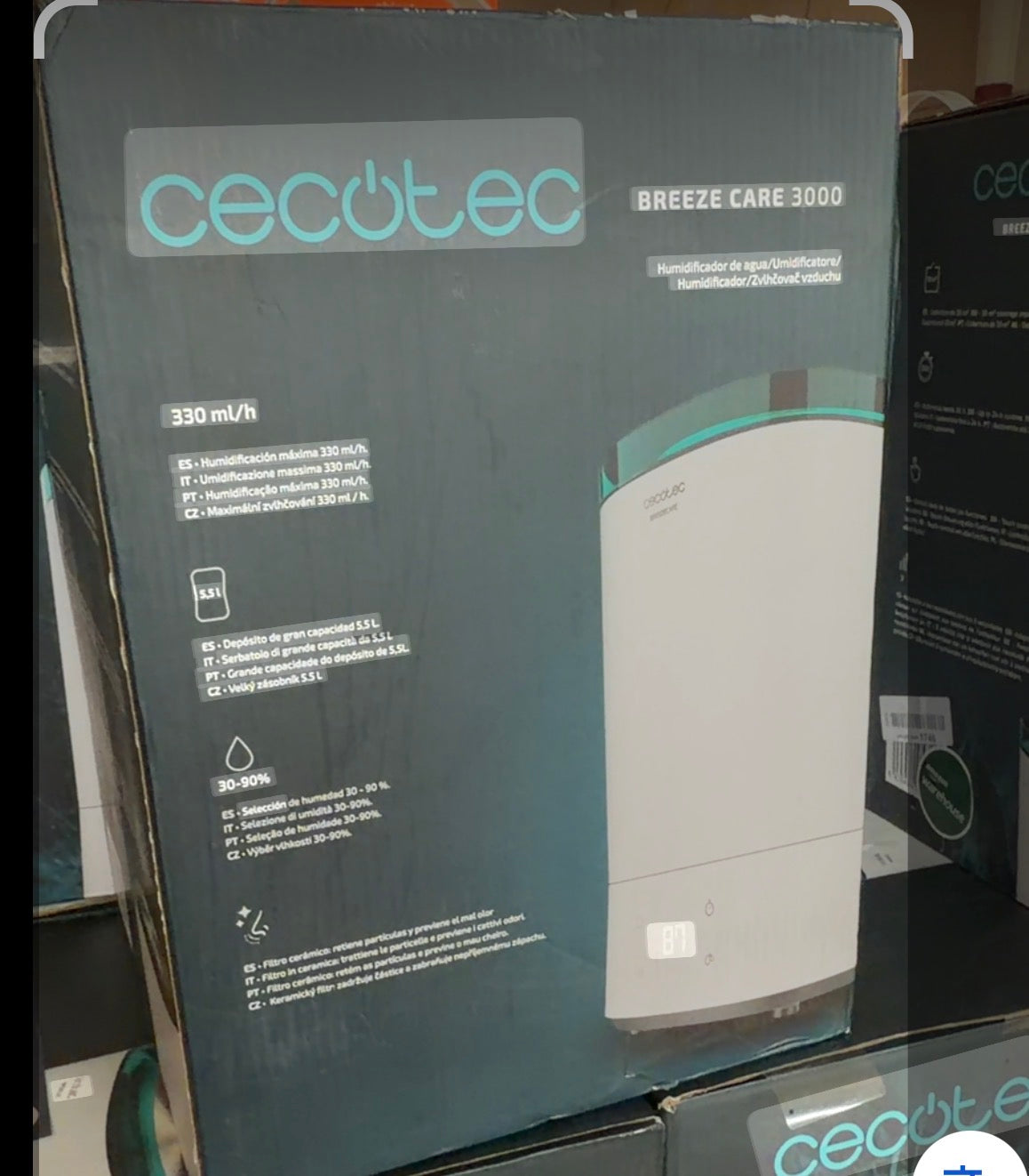 Humidificador Cecotec Breeze Care 3000