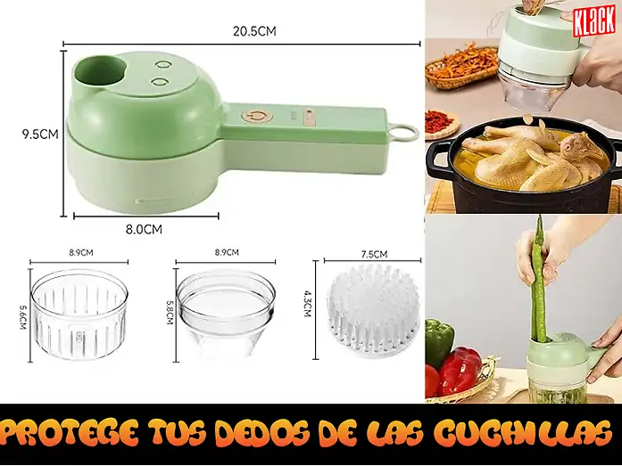 Trituradora De Alimentos Cortador De Verduras