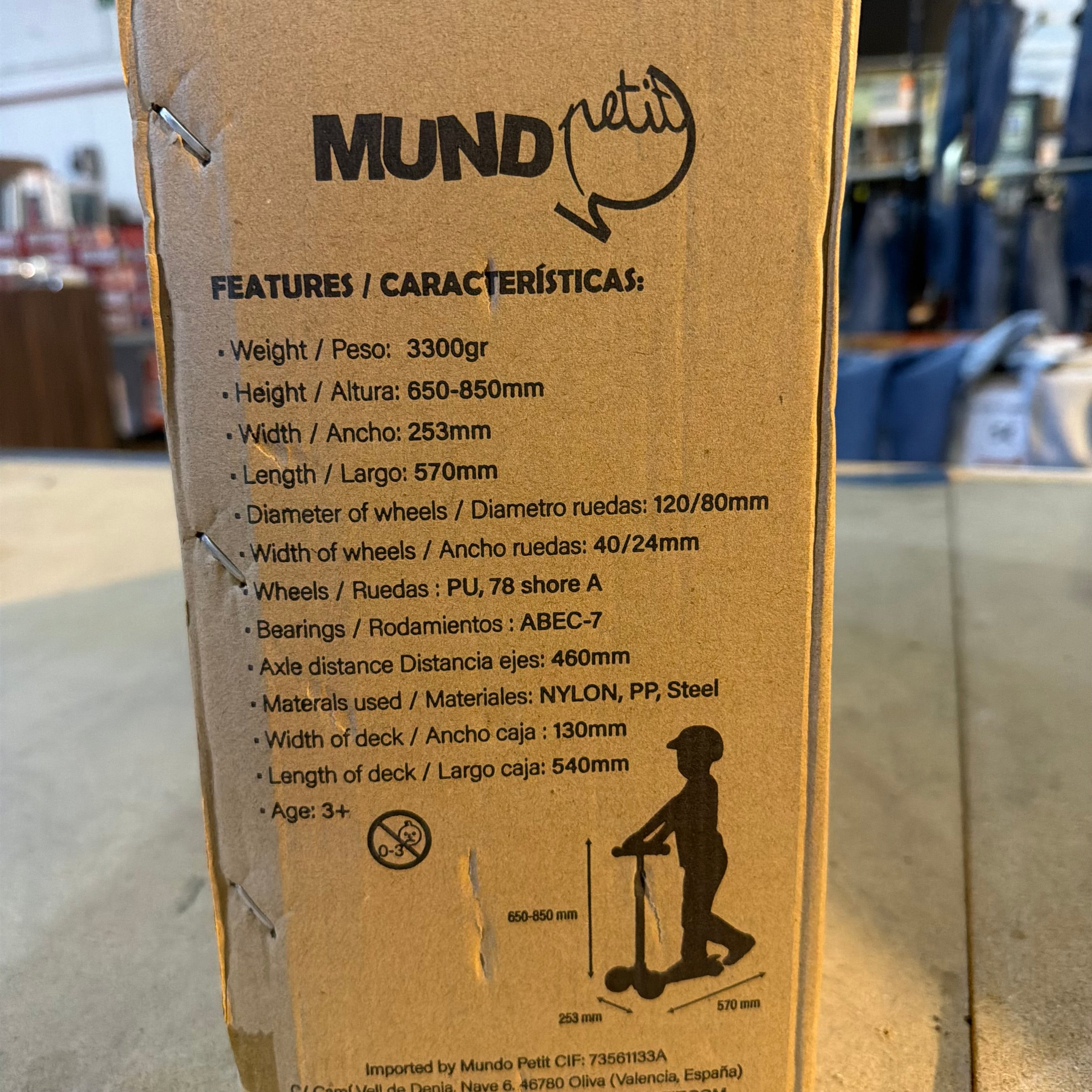 Patinete infantil evolutivo