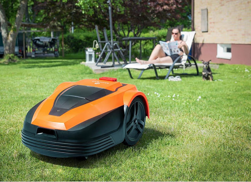 Robot cortacésped Daewoo , batería de Litio de 5,2 Ah