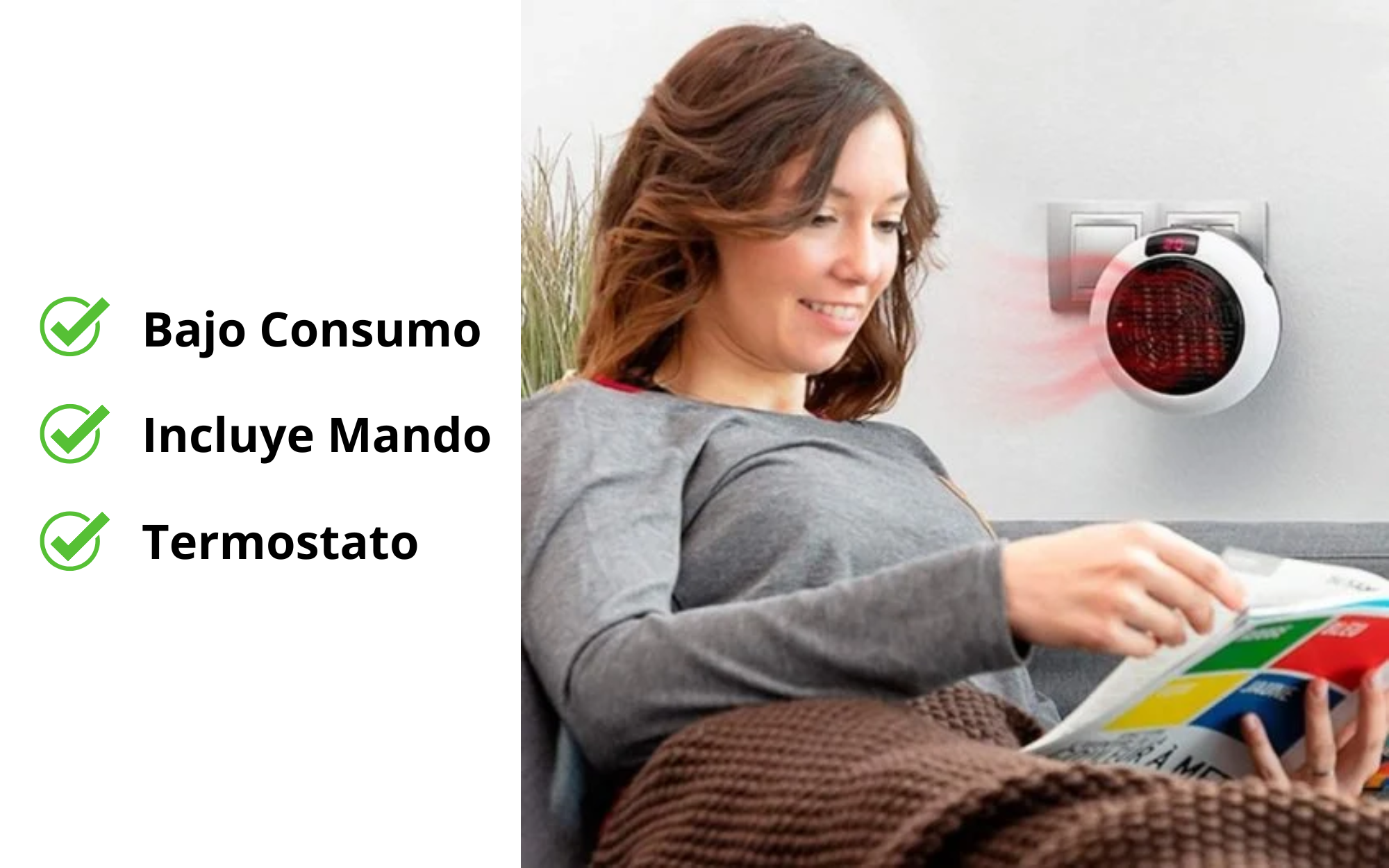 Insta Heater - Calefactor de Pared