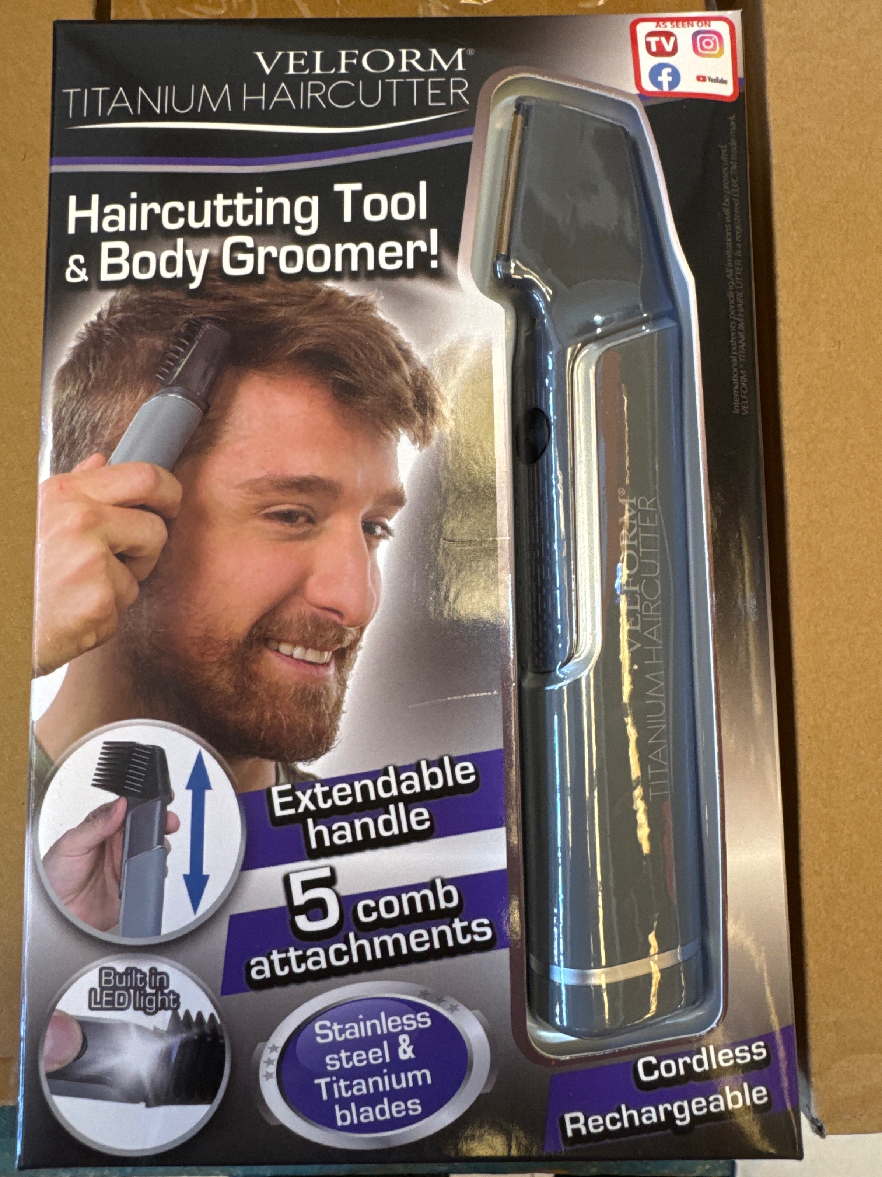 Corta pelo afeitadora