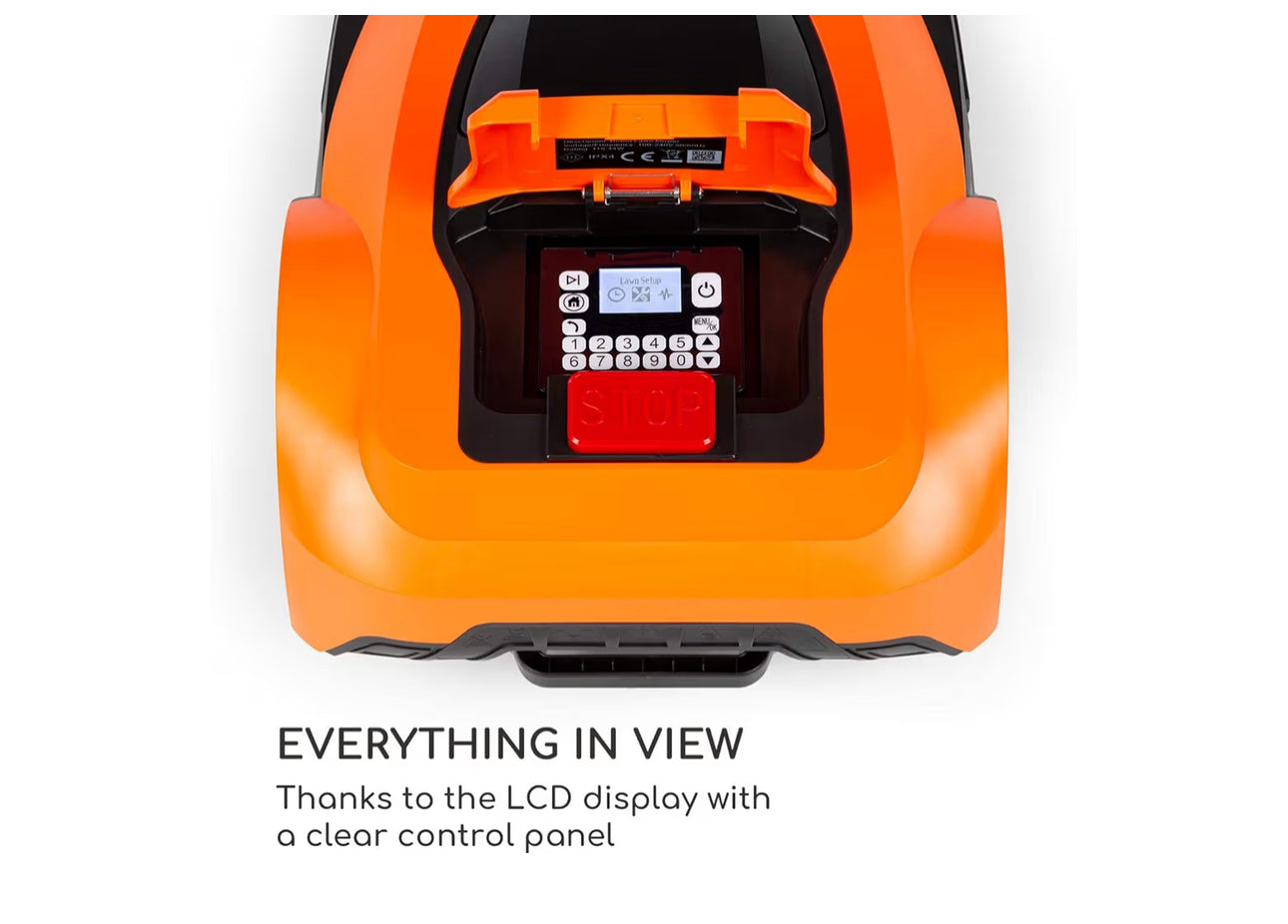 Robot cortacésped Daewoo , batería de Litio de 5,2 Ah