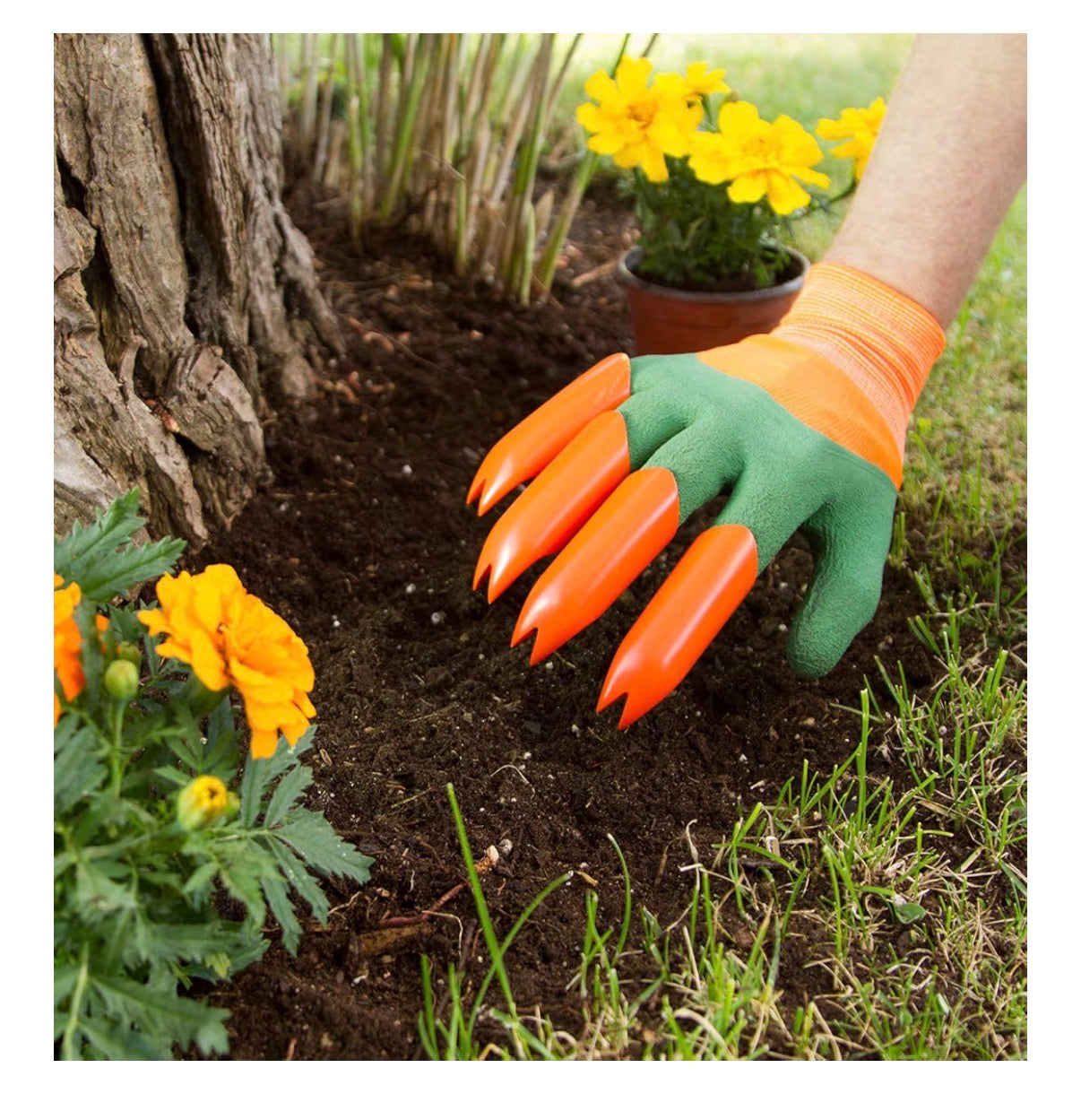 Guantes jardinería