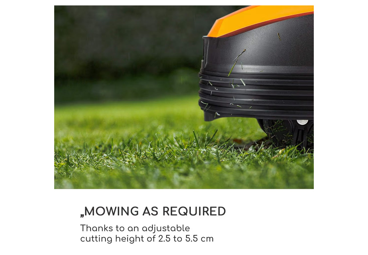 Robot cortacésped Daewoo , batería de Litio de 5,2 Ah