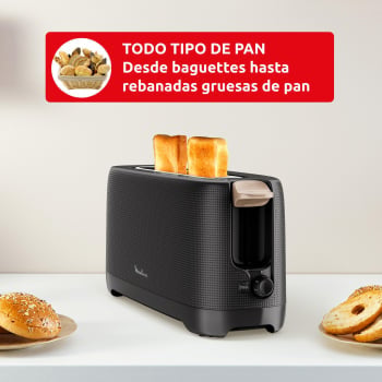 Tostadora Moulinex LS2M08 (1000W) - Diseño y Eficiencia en tu Desayuno