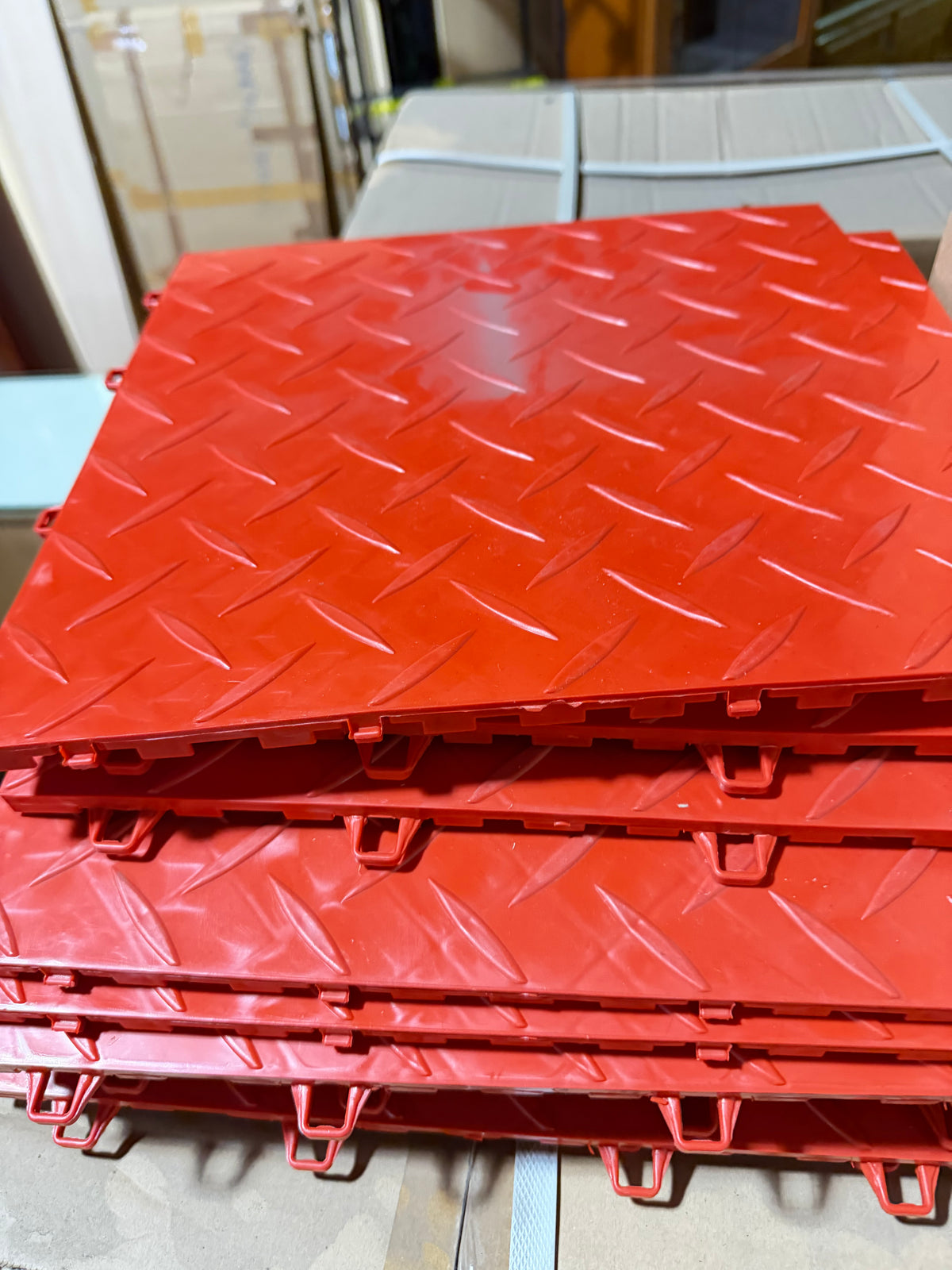 Baldosas de Suelo Interlocking - Acabado Diamante (Pack 50 unidades)