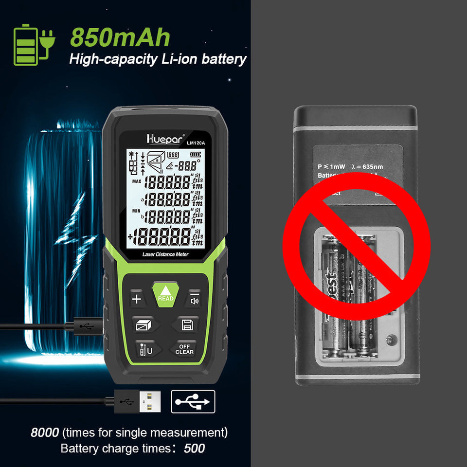 MEDIDOR LÁSER LM50 HUEPAR