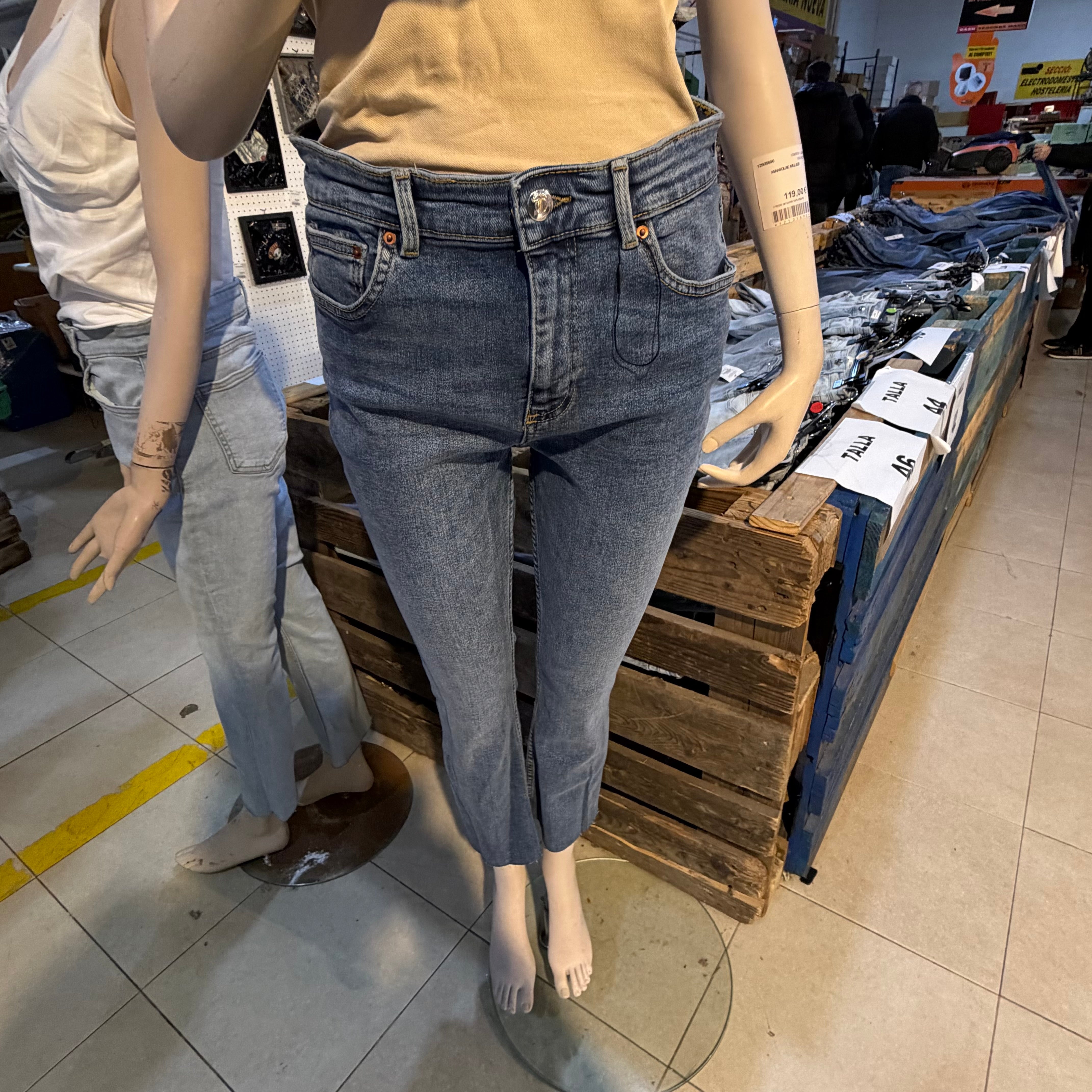 Pantalon vaquero nuevo femenino