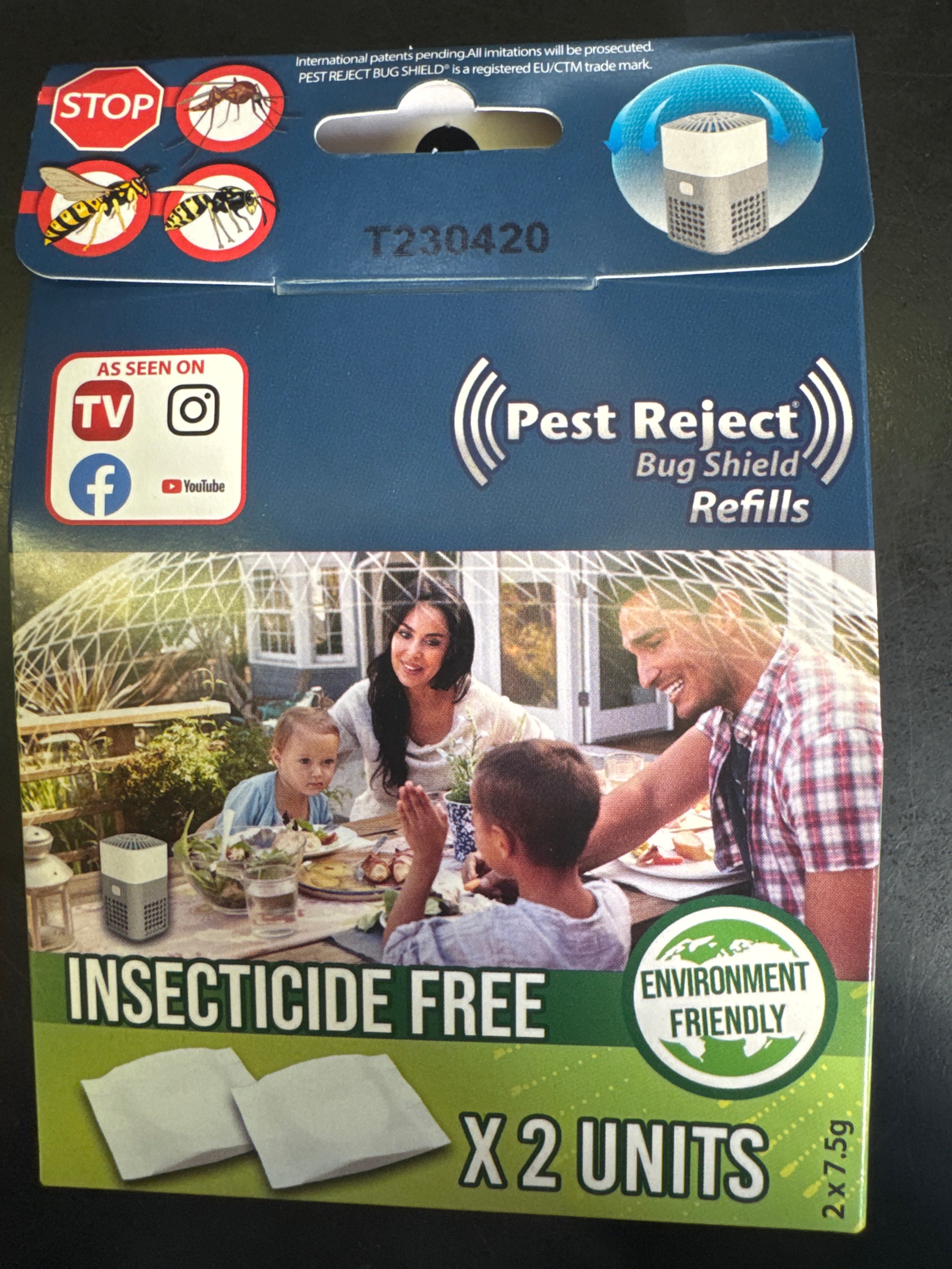 Recambio anti mosquitos