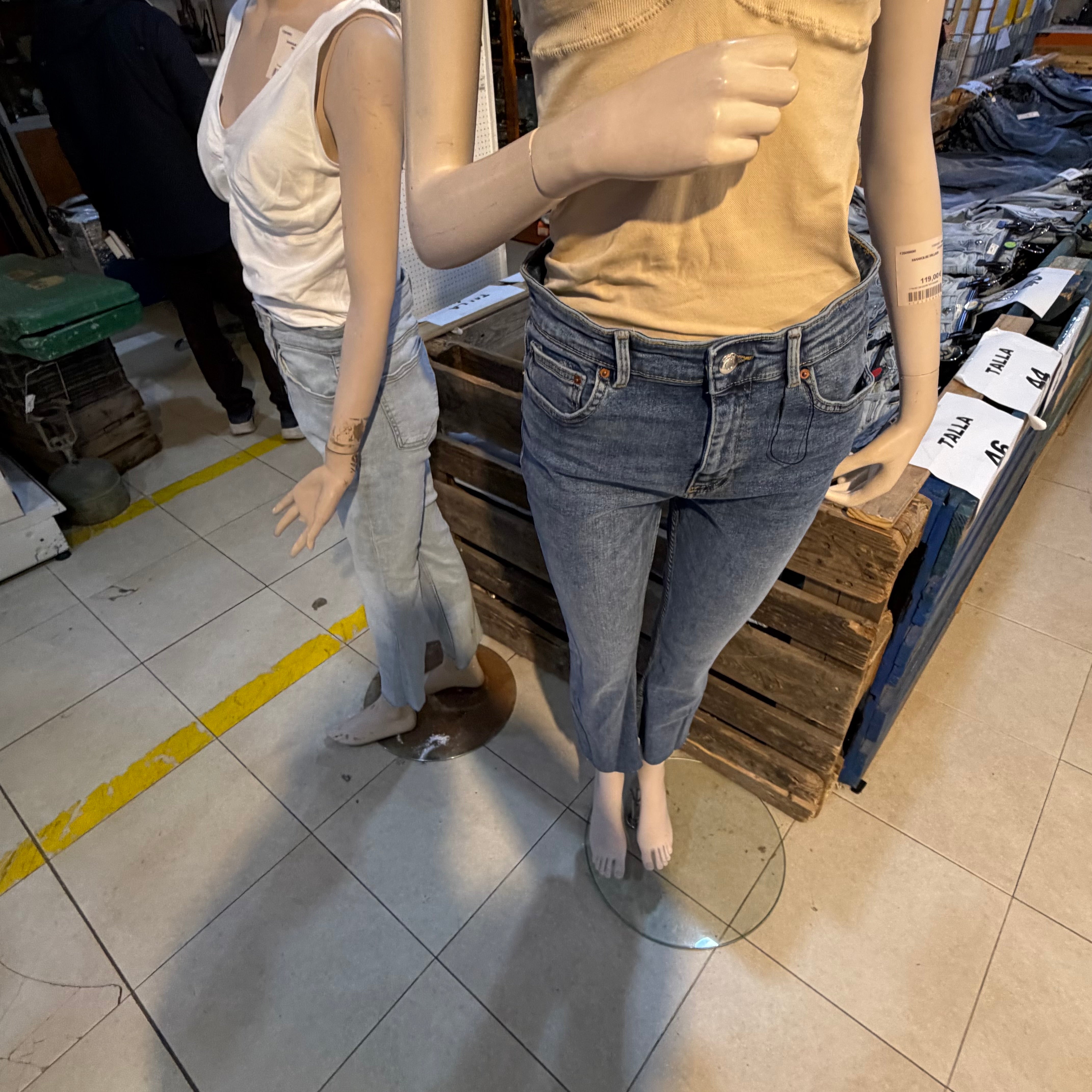 Pantalon vaquero nuevo femenino